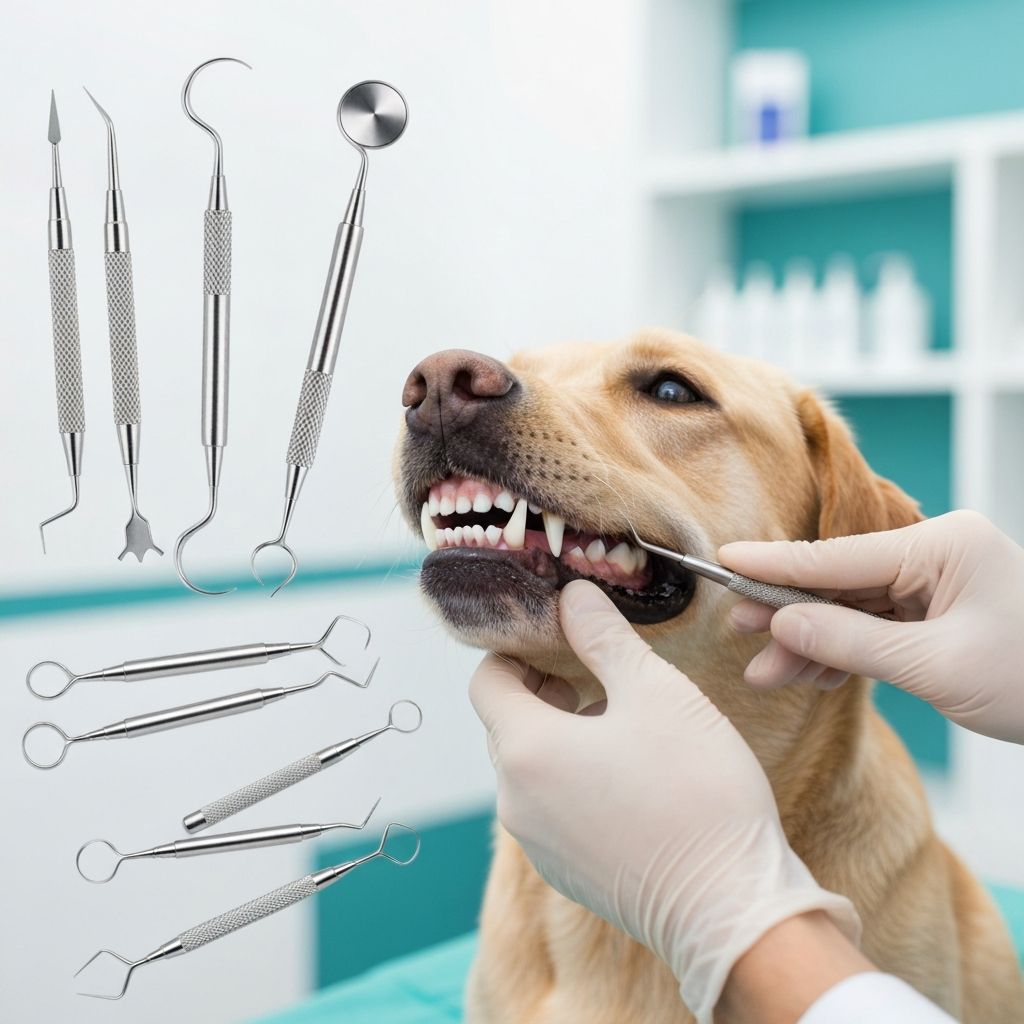 Veterinary dental tools for professional dental care